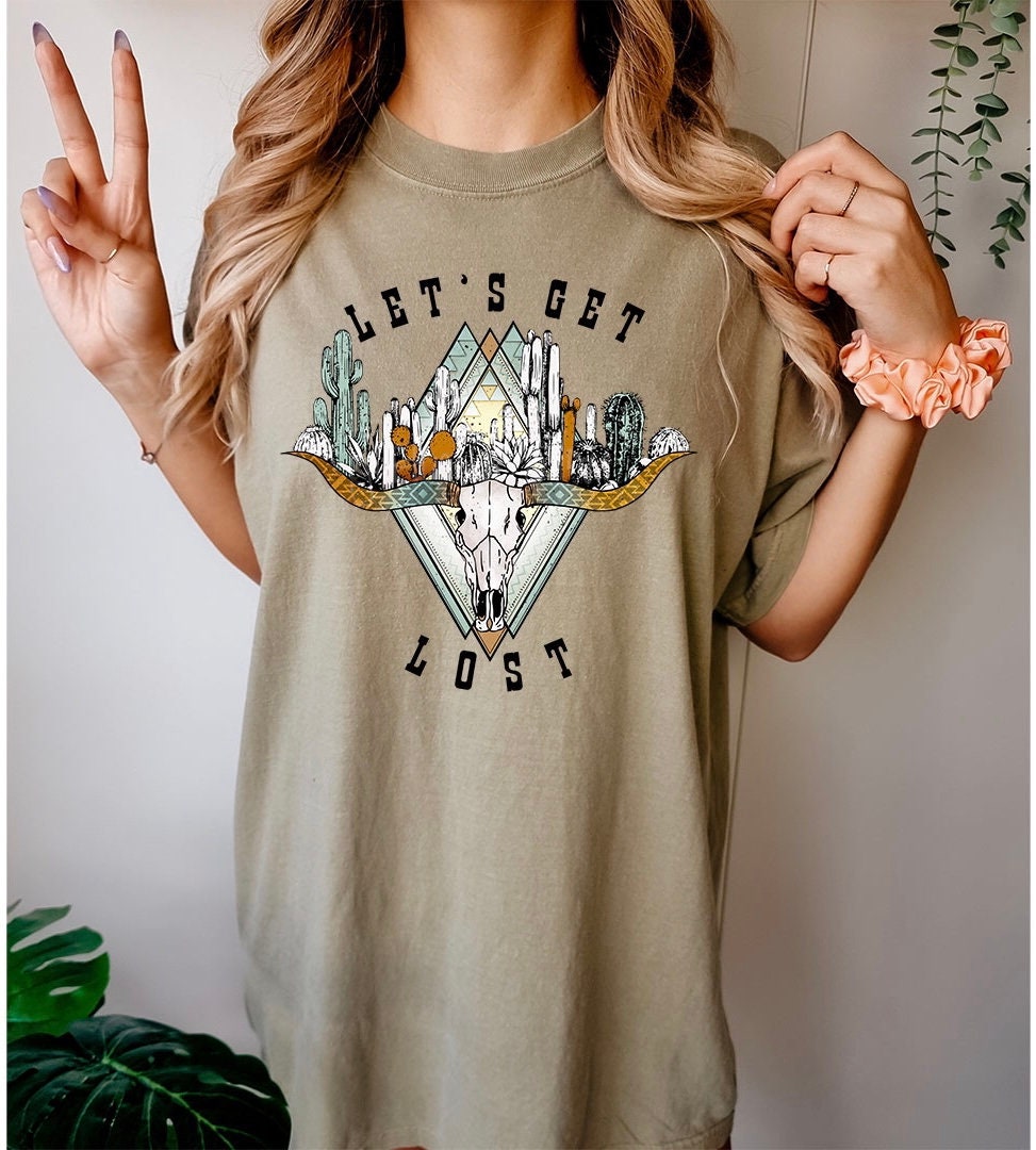 Lets Get Lost Graphics - DTF Printed Transfer - DTF Transfer Sheet - High Quality Printed Transfer - Shirt Transfer - Ready to Press