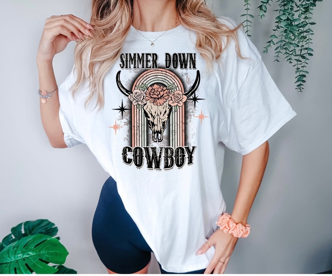Simmer Down Graphic - DTF Printed Transfer - DTF Transfer Sheet - Ready To Press Transfer - Ready To Press - High Quality Printed