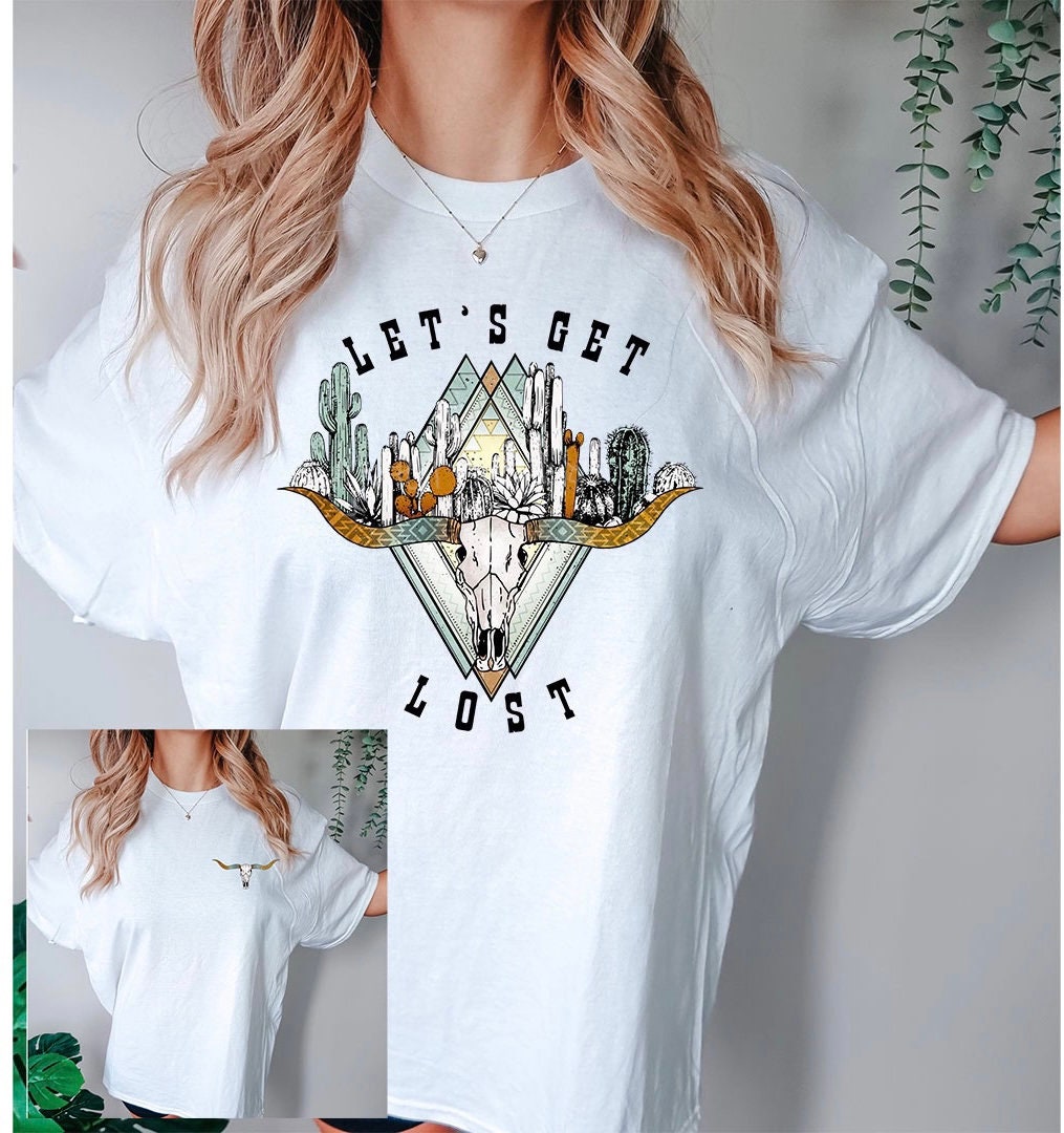 Lets Get Lost Graphics - DTF Printed Transfer - DTF Transfer Sheet - High Quality Printed Transfer - Shirt Transfer - Ready to Press