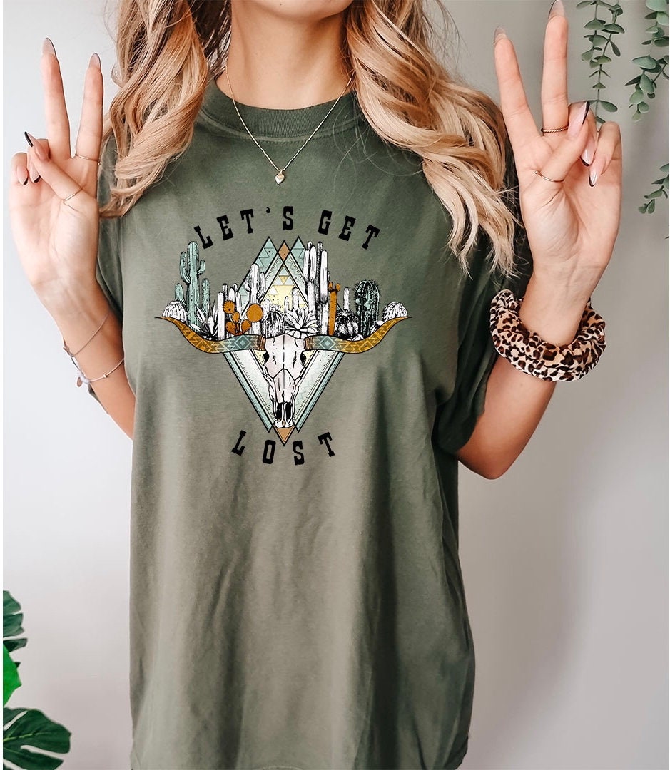 Lets Get Lost Graphics - DTF Printed Transfer - DTF Transfer Sheet - High Quality Printed Transfer - Shirt Transfer - Ready to Press