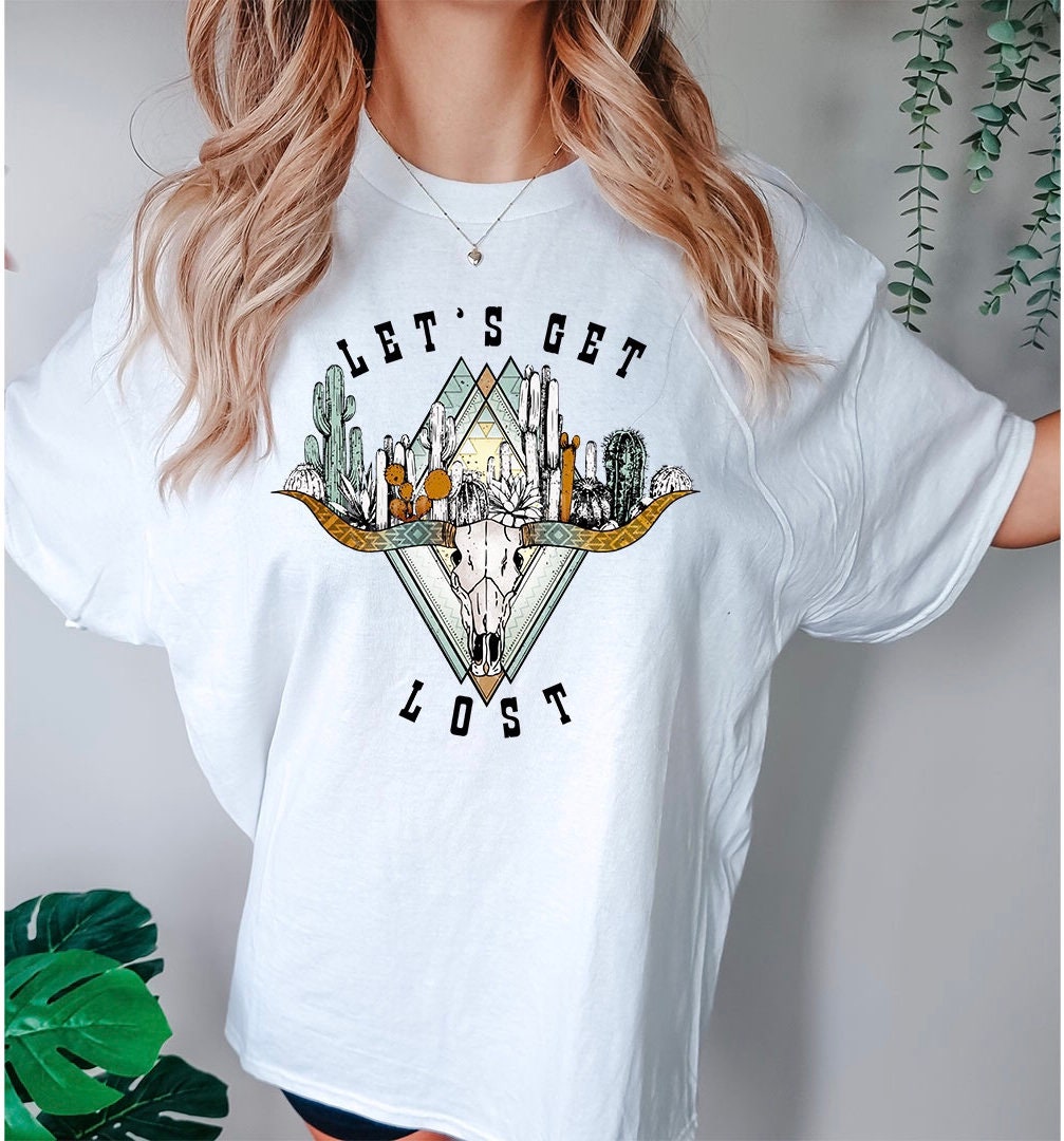 Lets Get Lost Graphics - DTF Printed Transfer - DTF Transfer Sheet - High Quality Printed Transfer - Shirt Transfer - Ready to Press
