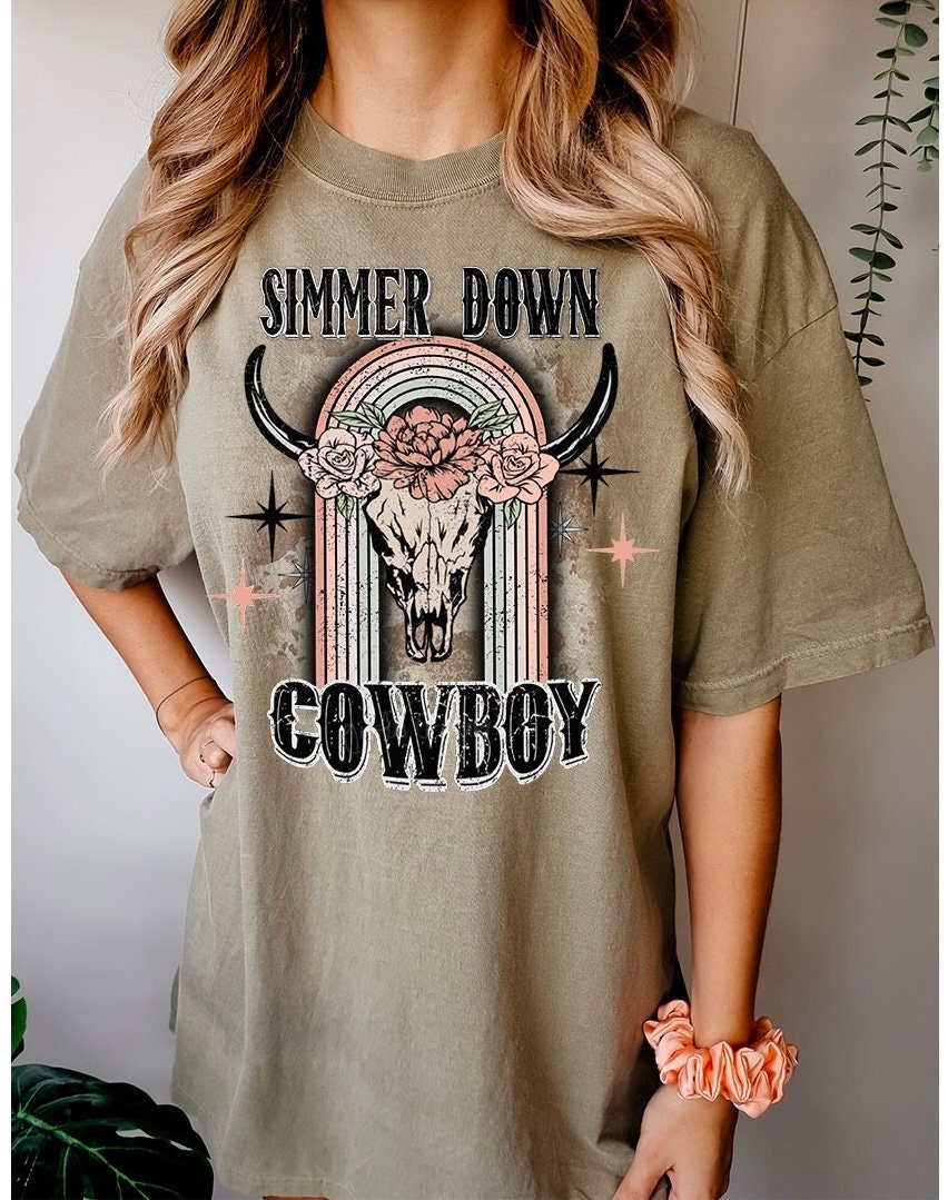 Simmer Down Graphic - DTF Printed Transfer - DTF Transfer Sheet - Ready To Press Transfer - Ready To Press - High Quality Printed