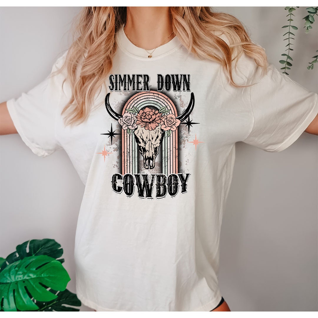 Simmer Down Graphic - DTF Printed Transfer - DTF Transfer Sheet - Ready To Press Transfer - Ready To Press - High Quality Printed