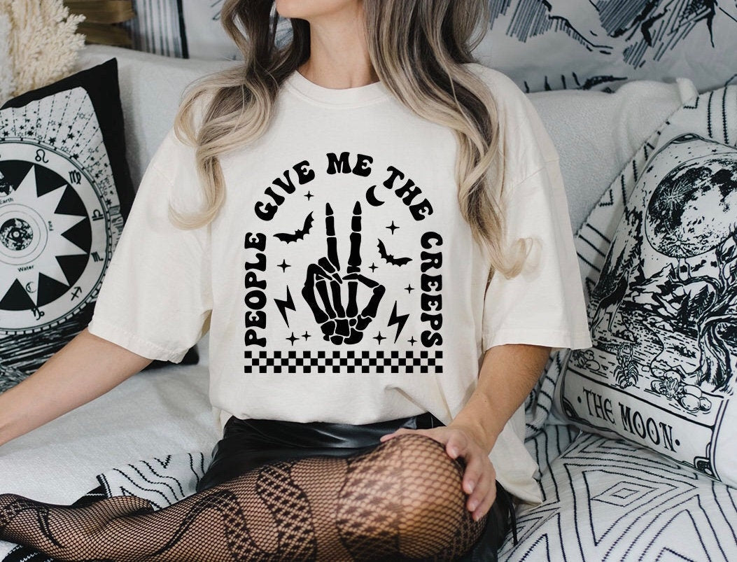 Checkered Creep Tee - DTF Printed