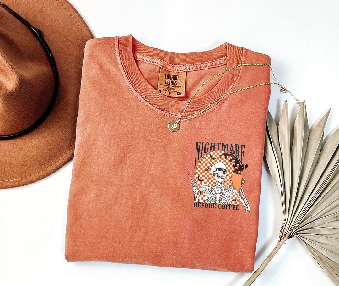 Coffee Nightmare Tee - DTF Printed
