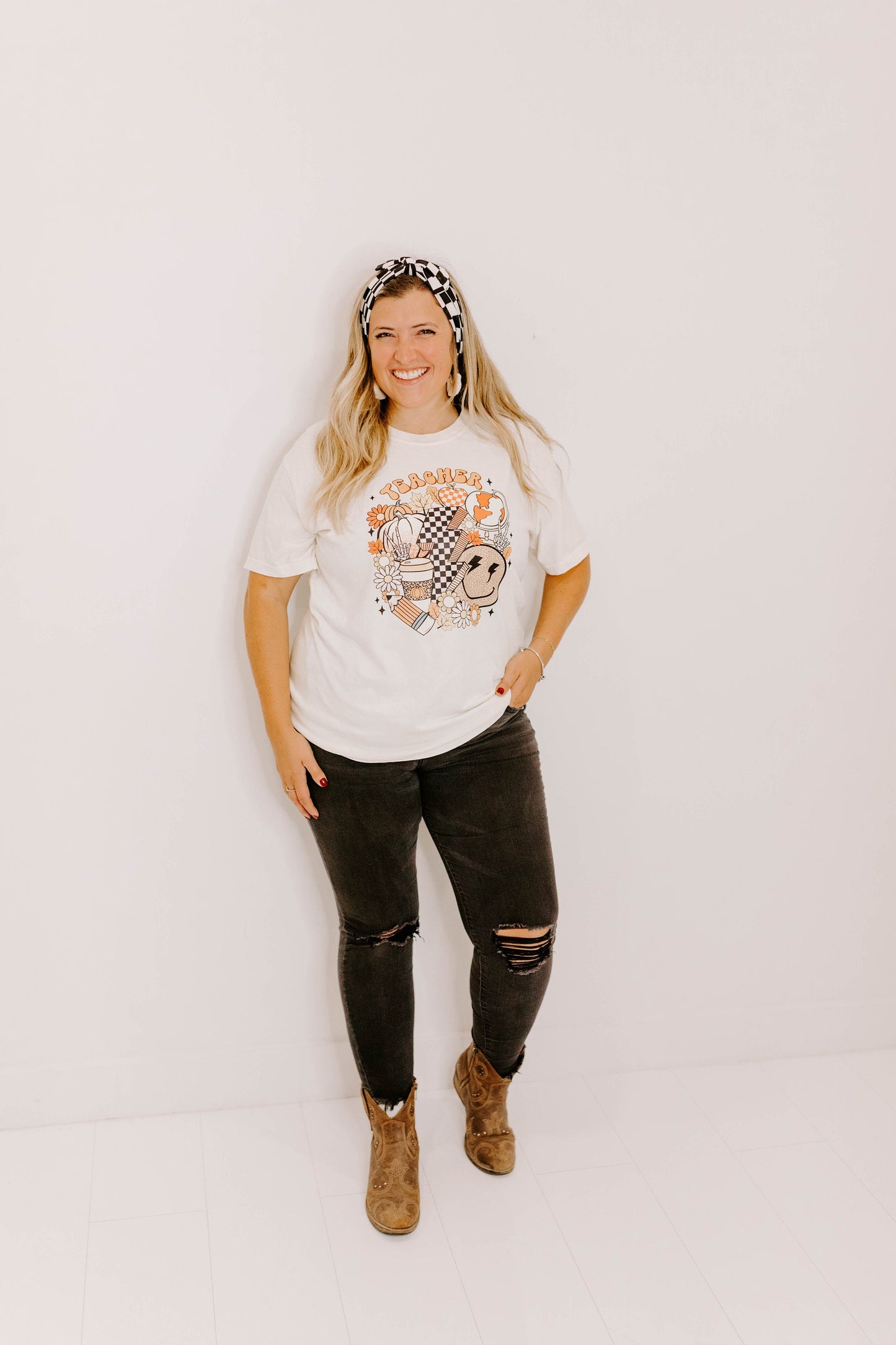 Fall Teacher Vibes / DTF Printed