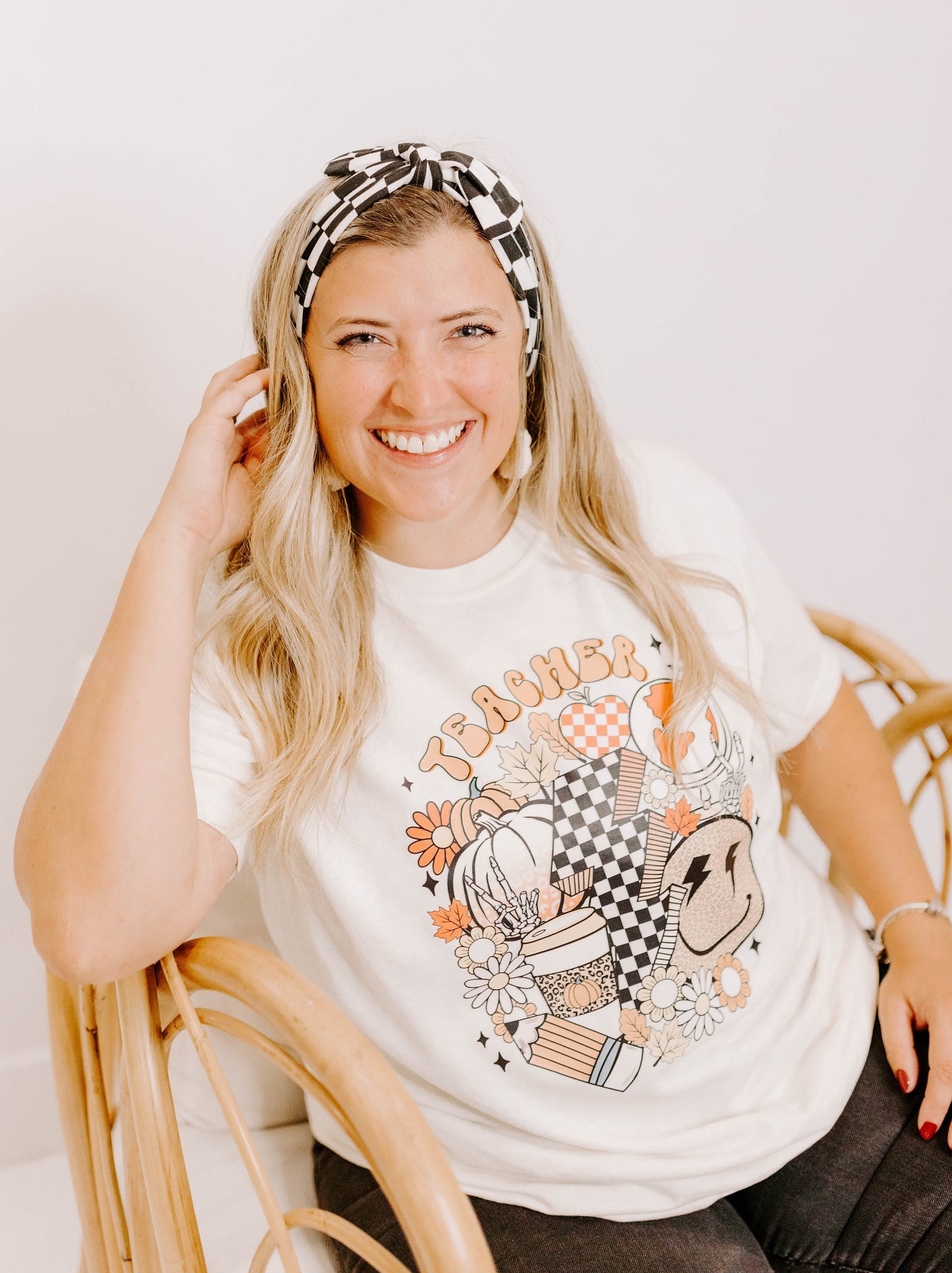 Fall Teacher Vibes / DTF Printed