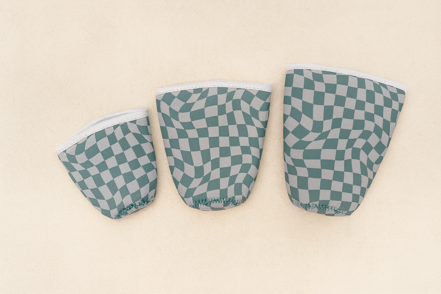 cutie coffee koozies - classic green