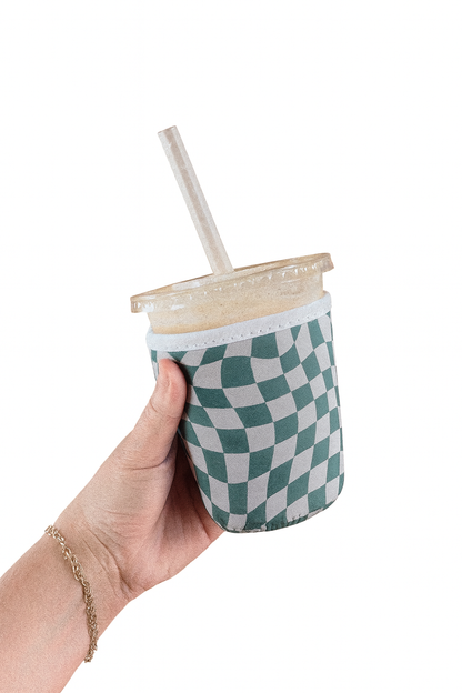 cutie coffee koozies - classic green