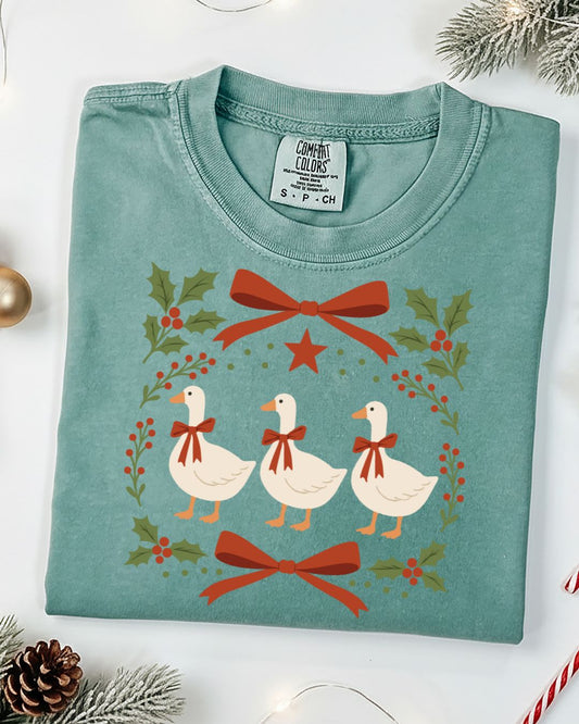 Goose-mas  - DTF Printed Graphic Tee