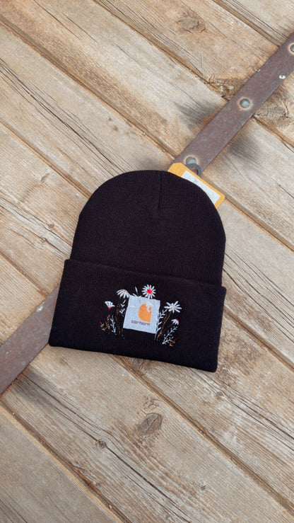 Embroidered floral dreams - Carhartt Beanie