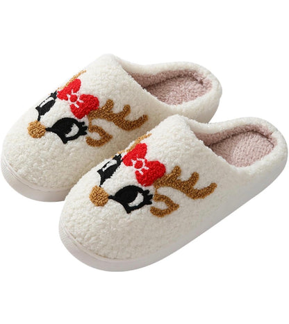 Girly Reindeer Slippers