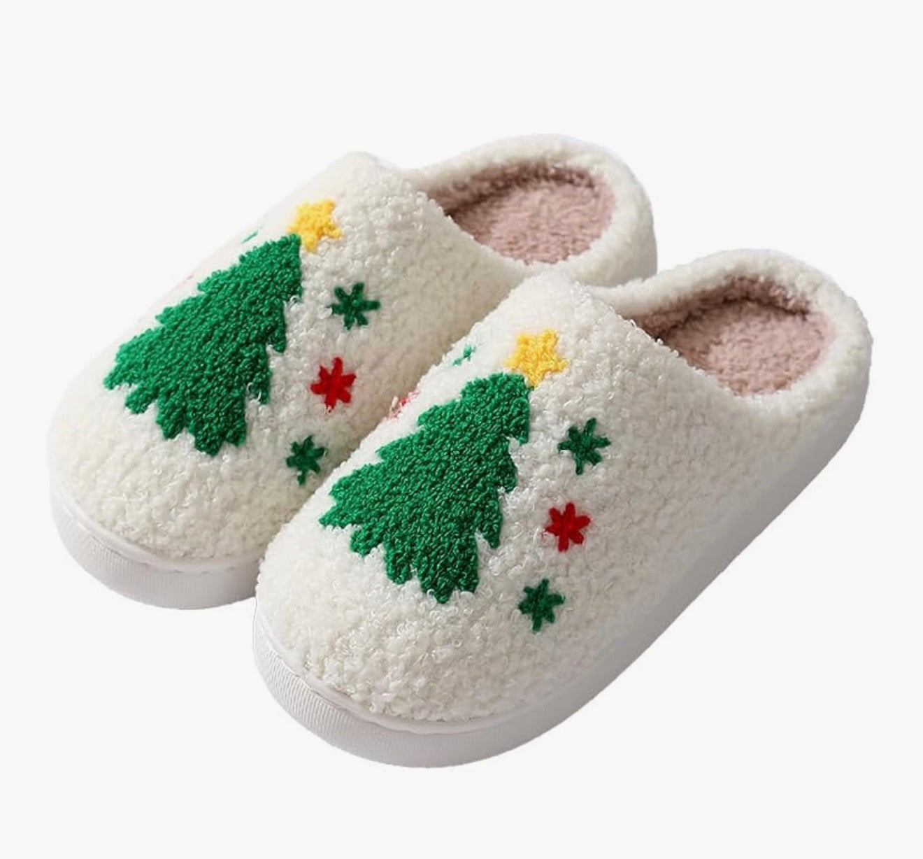 Christmas Tree Slippers