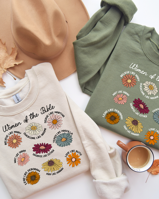 Woman of the Bible  - DTF Printed Graphic Crew