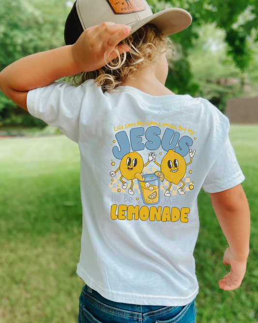 Jesus lemonade, back design TODDLER - DTF Printed Tee