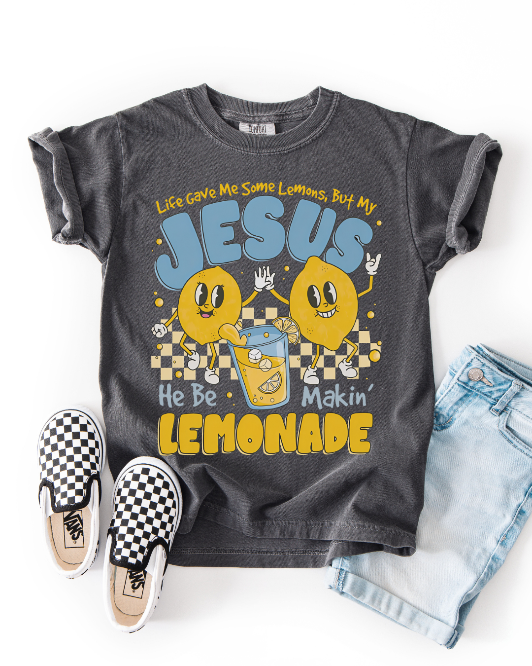 Jesus Lemonade YOUTH - DTF Printed Graphic Tee