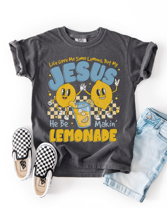 Jesus Lemonade YOUTH - DTF Printed Graphic Tee