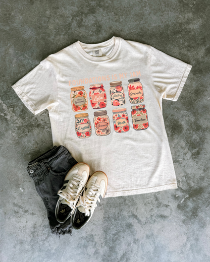 Foundations is my jam - DTF Printed Graphic Tee