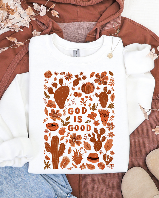God is good   - DTF Printed Graphic Crew
