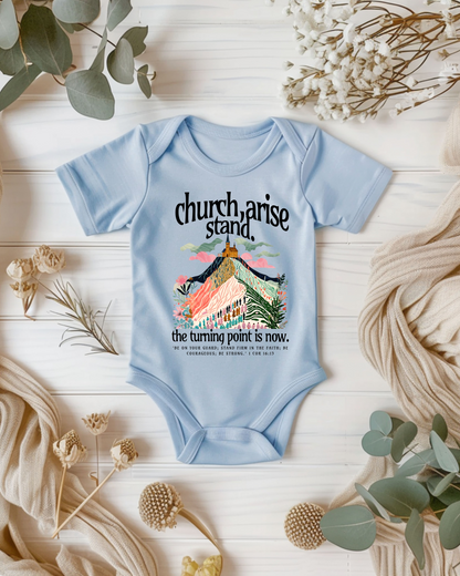 TPUSA Fundraiser, Church, Arise BABY - DTF Printed Crawler