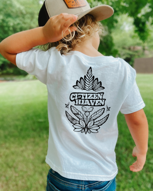 Citizen of Heaven, back design TODDLER - DTF Printed Tee