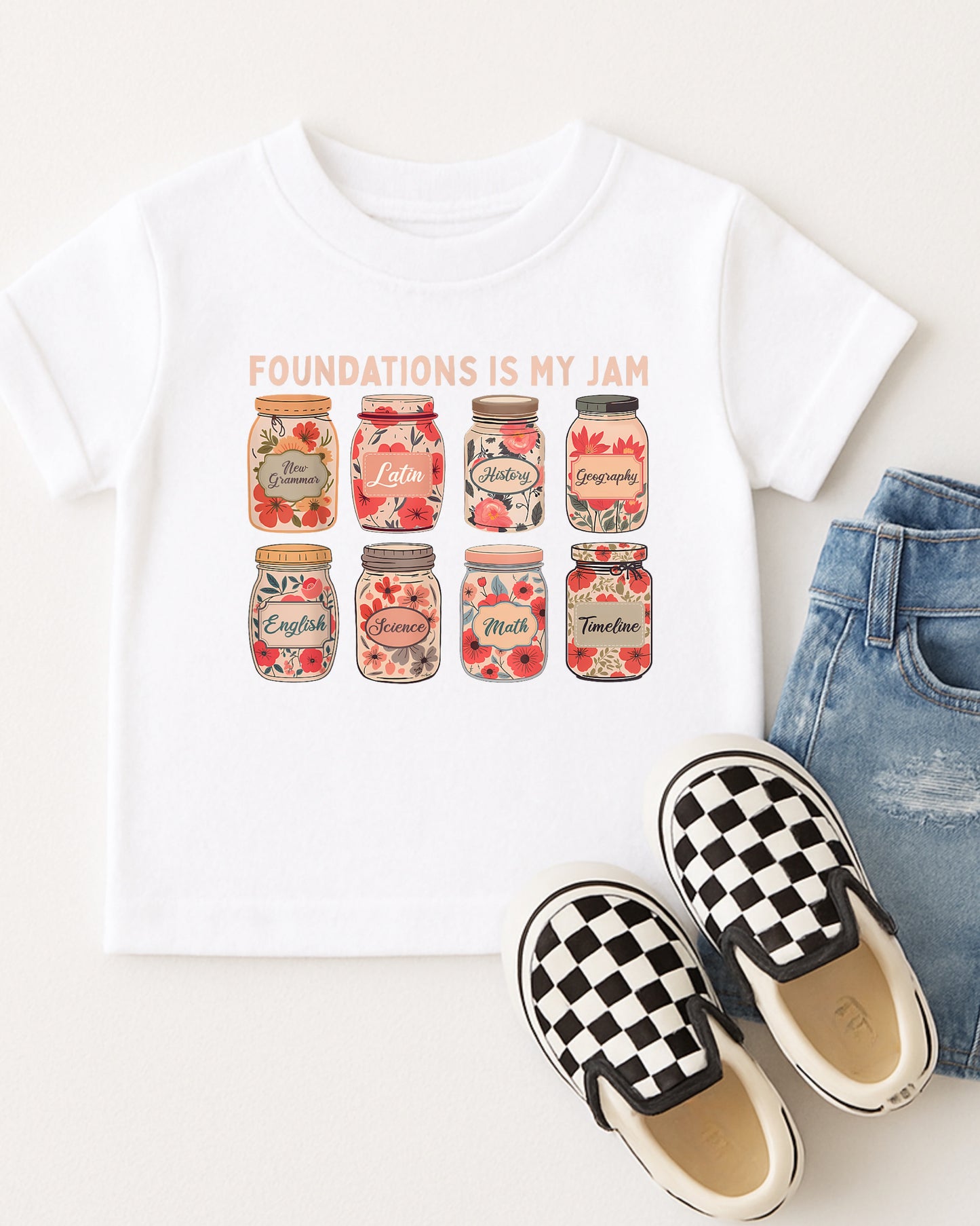Foundations is my Jam YOUTH - DTF Printed Graphic Tee