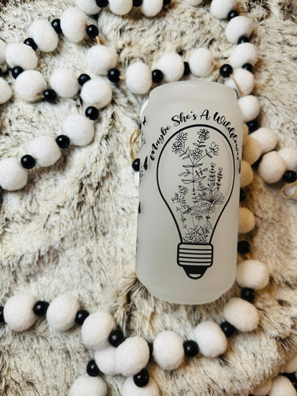 Maybe She's a Wildflower Printed Libby Glassware