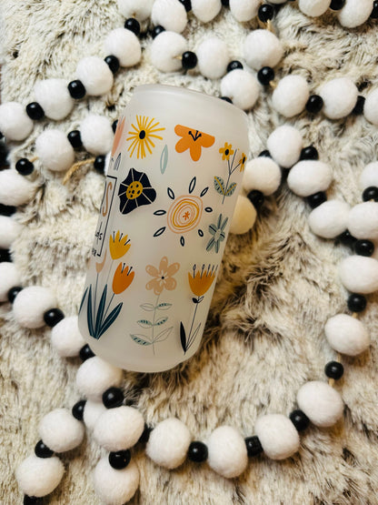 Teachers plant seeds that grow forever printed libby glass