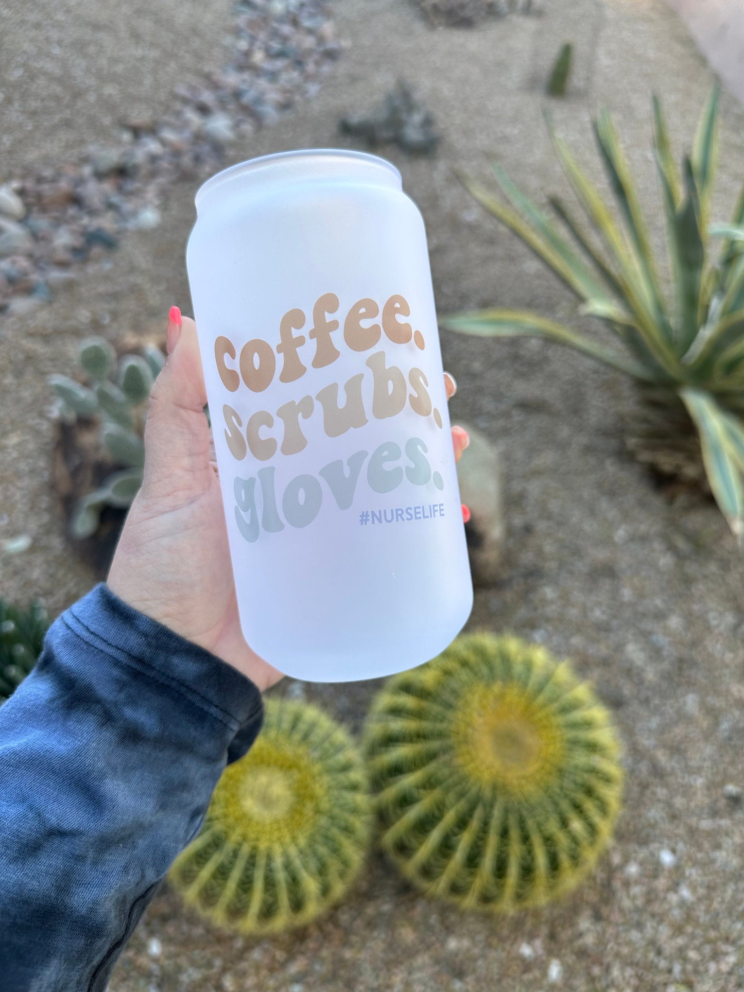 Coffee,Scrubs,Gloves