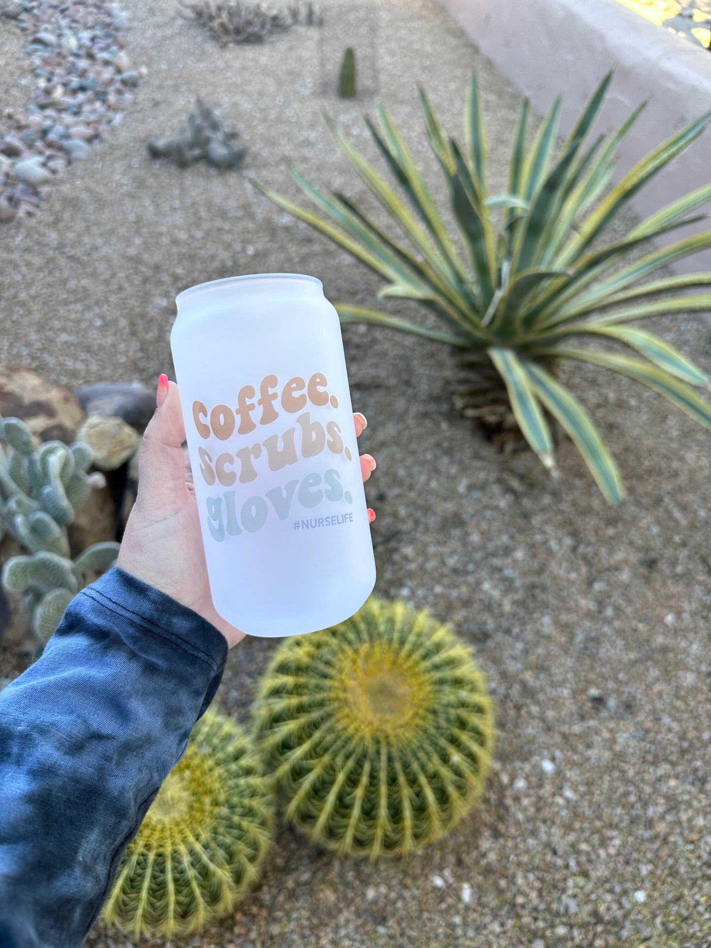 Coffee,Scrubs,Gloves