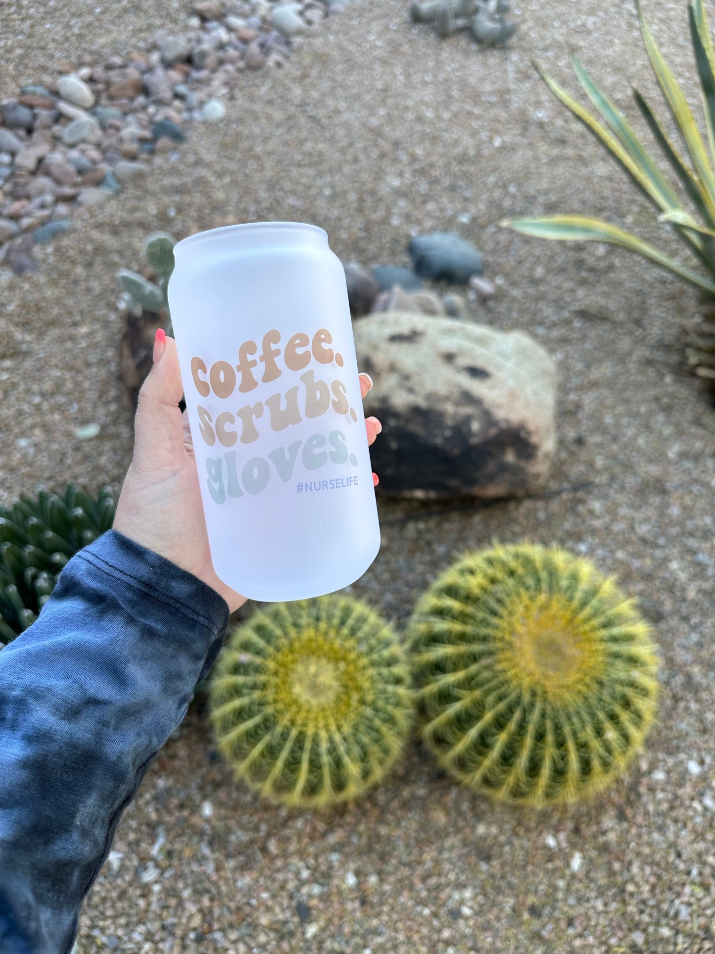 Coffee,Scrubs,Gloves