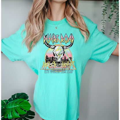 Desert Road Graphic - DTF Printed Transfer- Printed Transfers - High Quality Printed - Ready To Press - Shirt Transfer - DTF Printed Sheets
