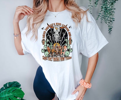 Lord Only Knows Graphic Tee - DTF Printed