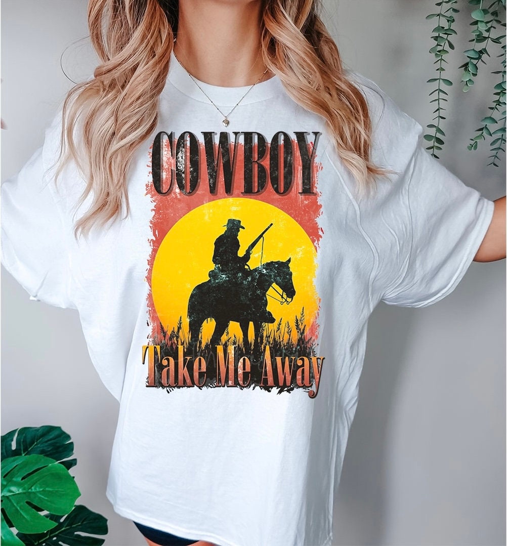 Take Me Away Graphic Tee - DTF Printed