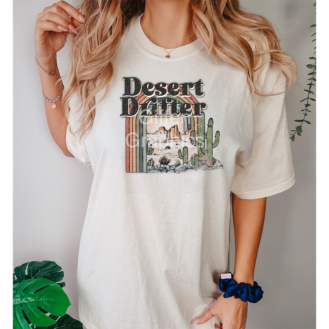 Desert Drifter Graphic - DTF Printed Transfer - DTF Transfer Sheets - Ready To Press Transfers - Shirt Transfer - High Quality Printed