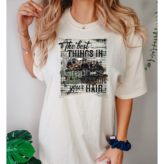 The Best Things Graphic Tee - DTF Printed
