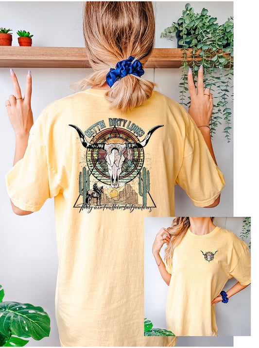 Ain't nothin but Graphics Tee - DTF Printed