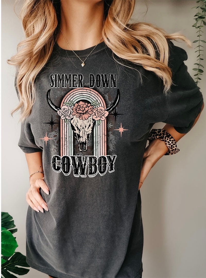 Simmer Down Graphic Tee - DTF Printed
