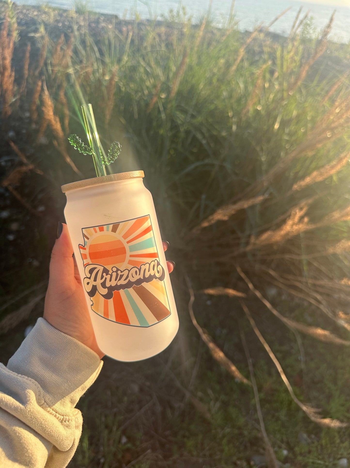 Arizona Printed Libby Glass - Dishwasher Safe