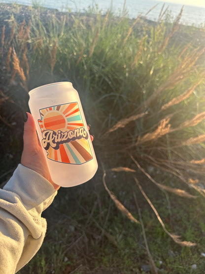Arizona Printed Libby Glass - Dishwasher Safe