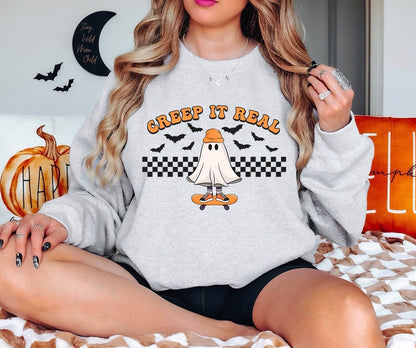 Creep It Real Crew - DTF Printed