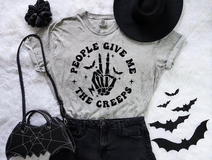 People Give Me The Creeps Color Blast - DTF Printed