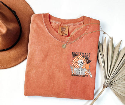 Coffee Nightmare Tee - DTF Printed
