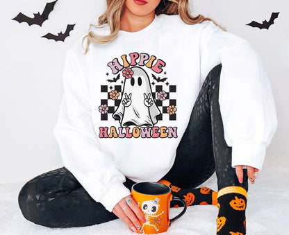 Hippie Halloween Crew - DTF Printed