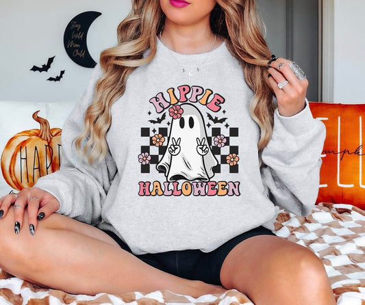 Hippie Halloween Crew - DTF Printed