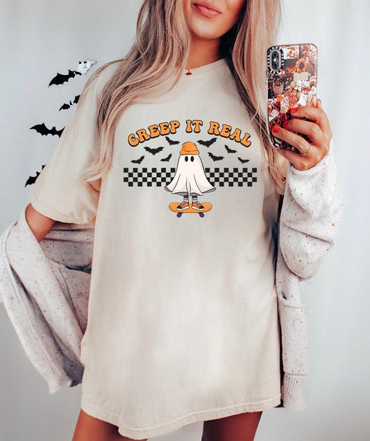 Creep It Real Tee - DTF Printed