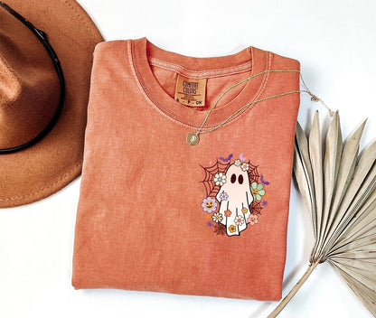 Hippie Ghost Tee - DTF Printed