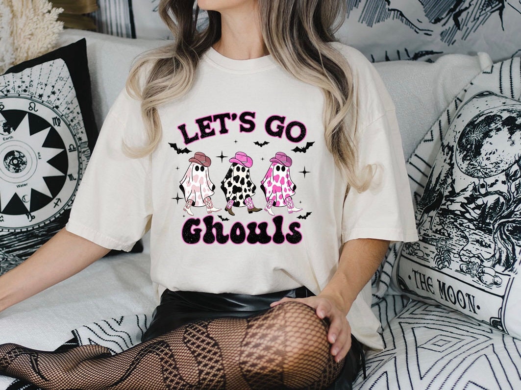 Lets Go Ghouls Tee - DTF Printed
