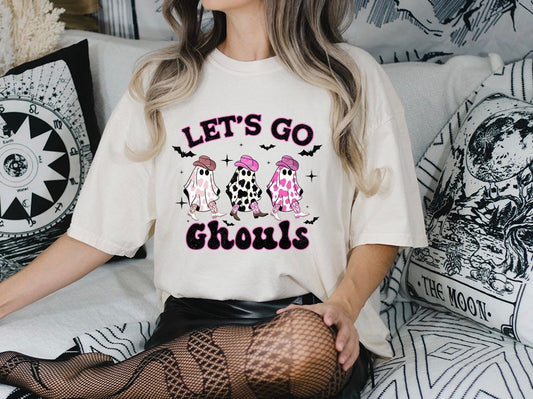 Lets Go Ghouls Tee - DTF Printed