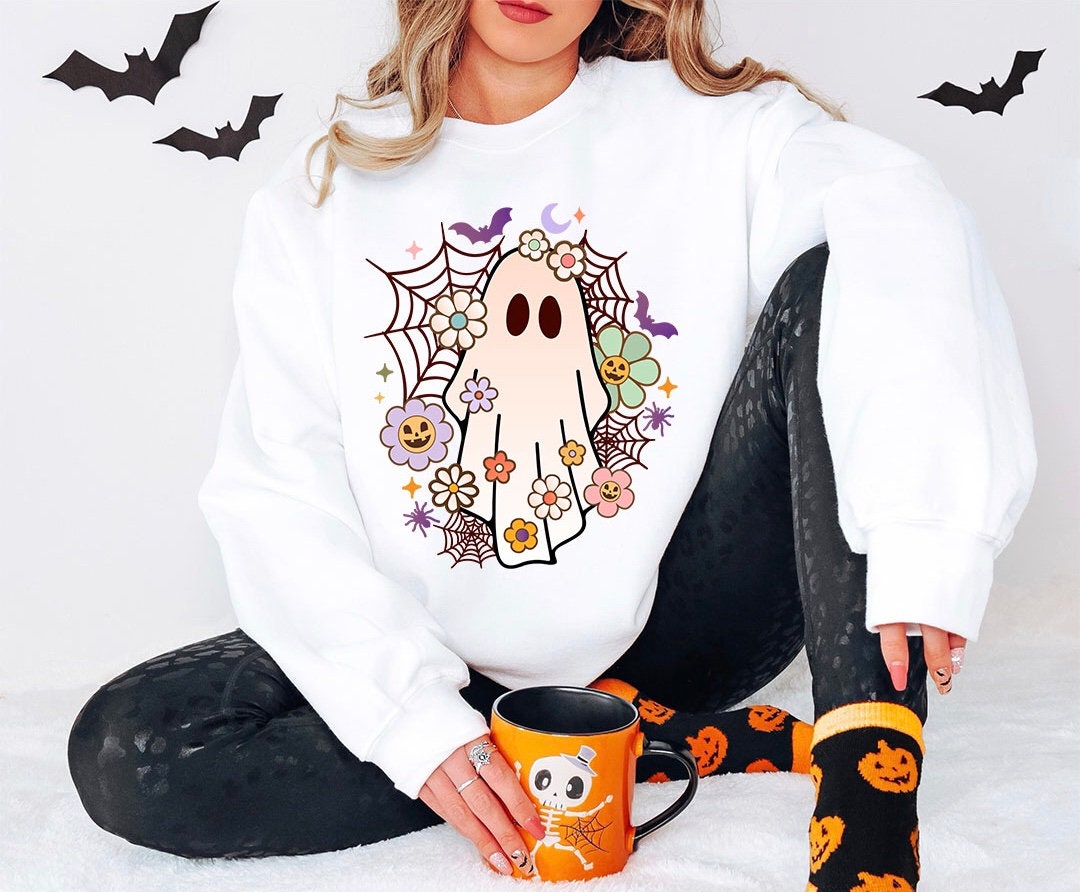 Hippie Ghost Crew - DTF Printed